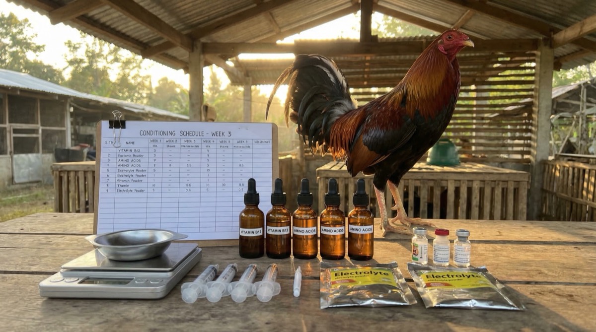 3-Phase Gamefowl Conditioning Supplement Guide