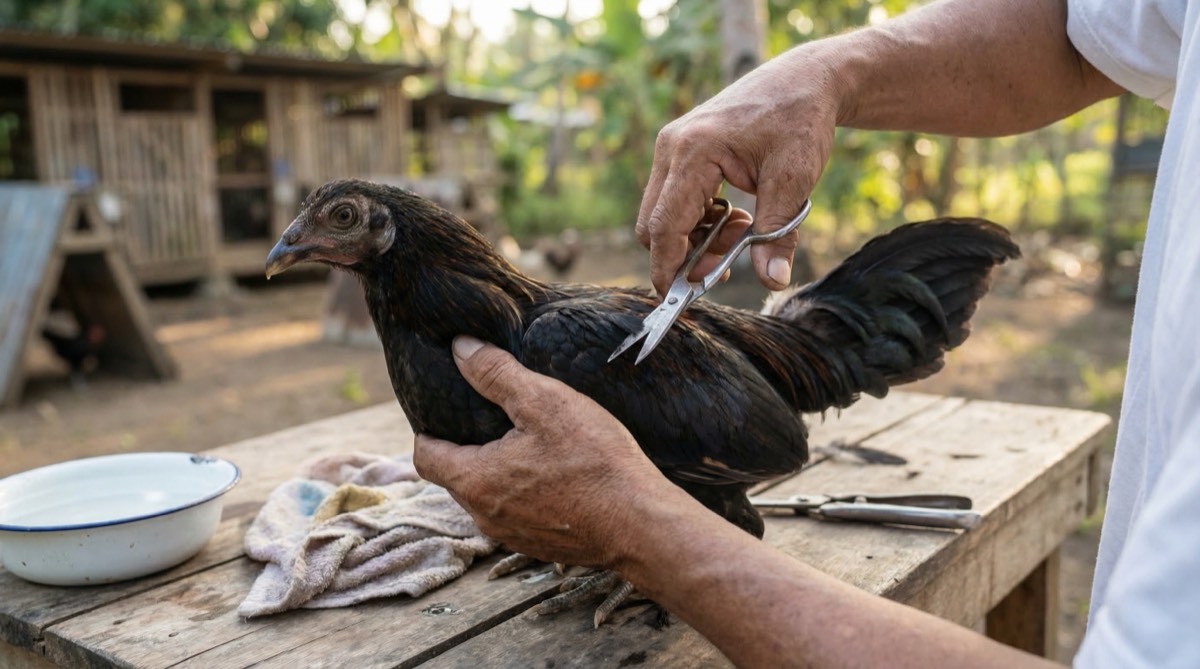 How to Point Gamefowl: Grooming a Battle Cock Right